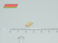 10x5x1 mm N50 NEODYM m�gnes has�b Au