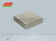 40x40x10 mm N45 NEODYM m�gnes has�b