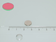 10x1 mm N45 NEODYM m�gnes korong