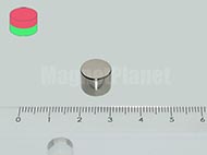 10x7 mm N42 NEODYM m�gnes korong