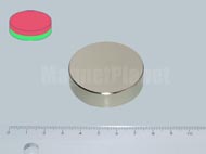 40x10 mm N45 NEODYM m�gnes korong