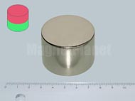 45x30 mm N45 NEODYM m�gnes korong