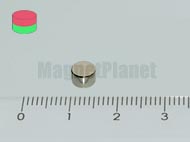 5x4 mm N45 NEODYM m�gnes korong