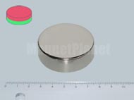 50x15 mm N52 NEODYM m�gnes korong