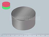 60x40 mm N45 NEODYM m�gnes korong