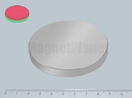 70x10 mm N45 NEODYM m�gnes korong