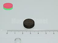 15x4 mm Y30 FERRIT m�gnes korong