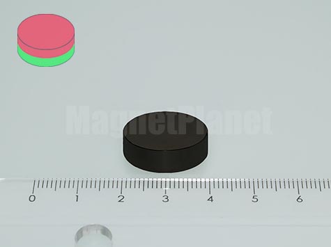 20x6 mm Y30 FERRIT m�gnes korong