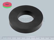 72x15/32 mm Y35 FERRIT m�gnes gy�r�