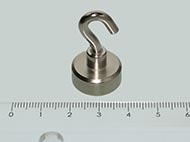 H-20x7 mm NEODYM csavaros m�gnes kamp�