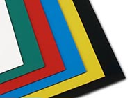 M�gneslap A4x1,0 mm vastag, feh�r