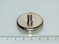 POT-G 36x8 NEODYM r�gz�t� m�gnes menetes nyakkal