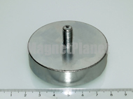 POT-G 60x15 NEODYM r�gz�t� m�gnes menetes nyakkal