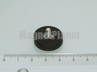 POT-S-G 22x6 NEODYM r�gz�t� m�gnes menetes nyakkal,  gumibevonattal