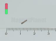 1x5 mm N42 NEODYM m�gnes r�d