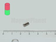 3x6 mm N48 NEODYM m�gnes r�d