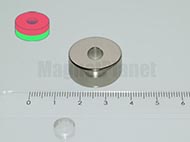 22x10/6 mm N42 NEODYM m�gnes gy�r�