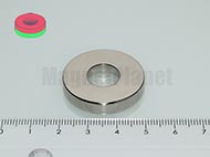 30x5/12 mm N38 NEODYM m�gnes gy�r�