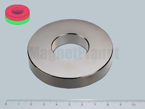 70x10/30 mm N42 NEODYM m�gnes gy�r�