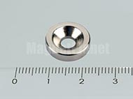 14x3/4 mm N35 NEODYM m�gnes gy�r� s�llyeszt�ssel (D�l)